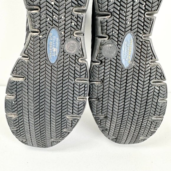 Skechers Work Shoes Womens Size US 9 Black Memory Foam Slip Resistant Light - Picture 10 of 13